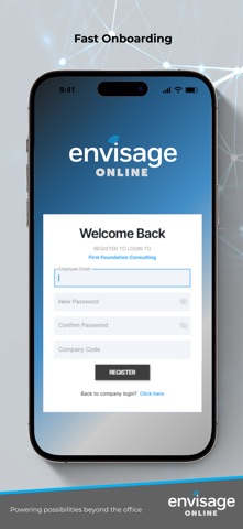 Envisage Online iPhone screenshot
