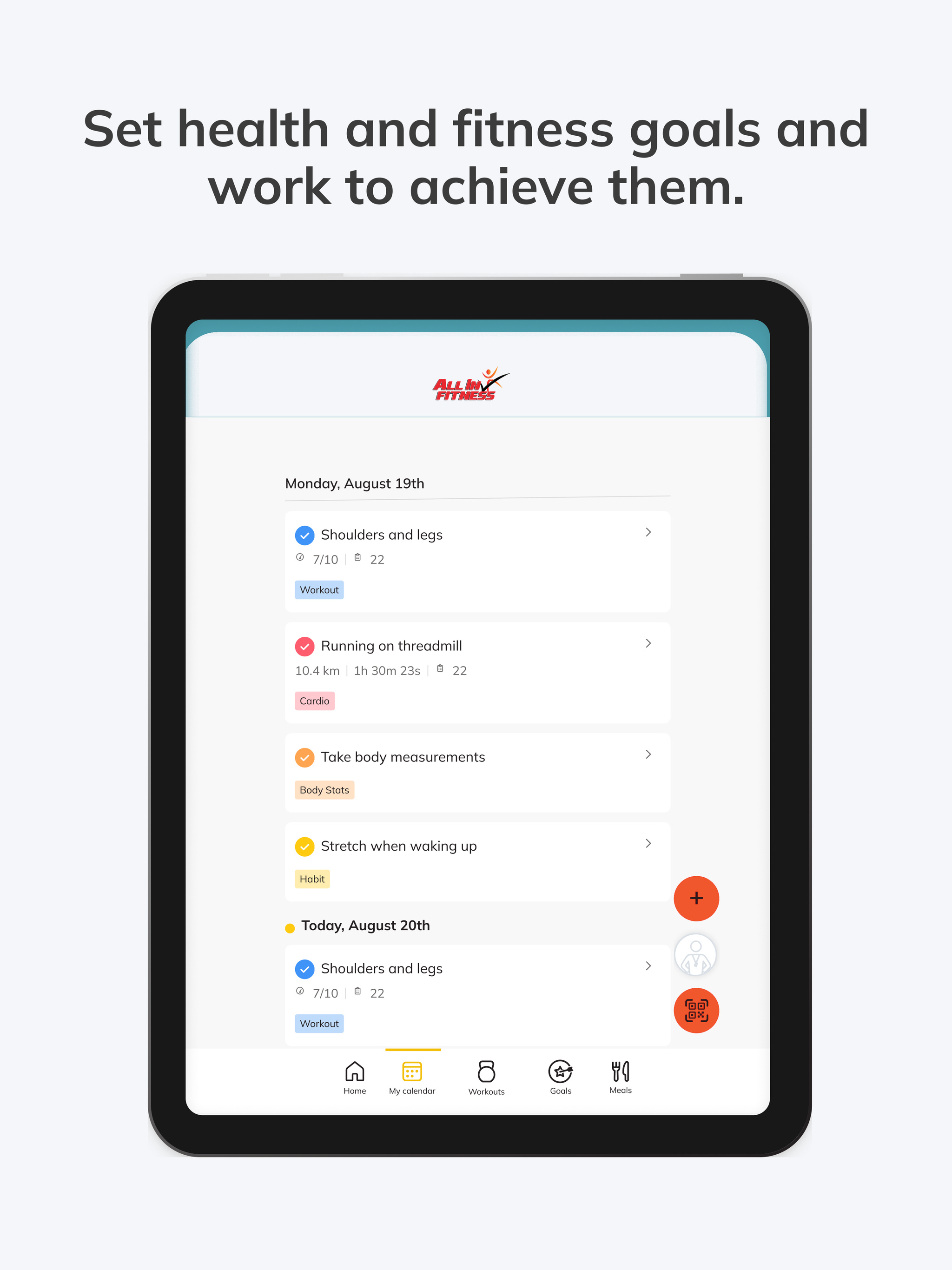 All IN Fitness Online screenshot 10