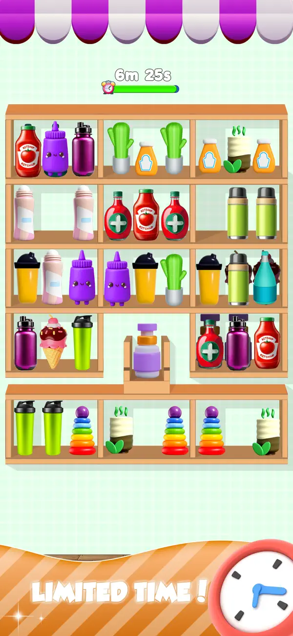Screenshot #3 pour Closet Sort Goods Match 3D