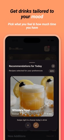 DrinksMaster: Cocktail & Bar iPhone screenshot