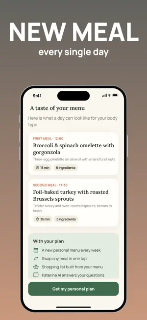 Keto Diet - Personalized meals screenshot 3