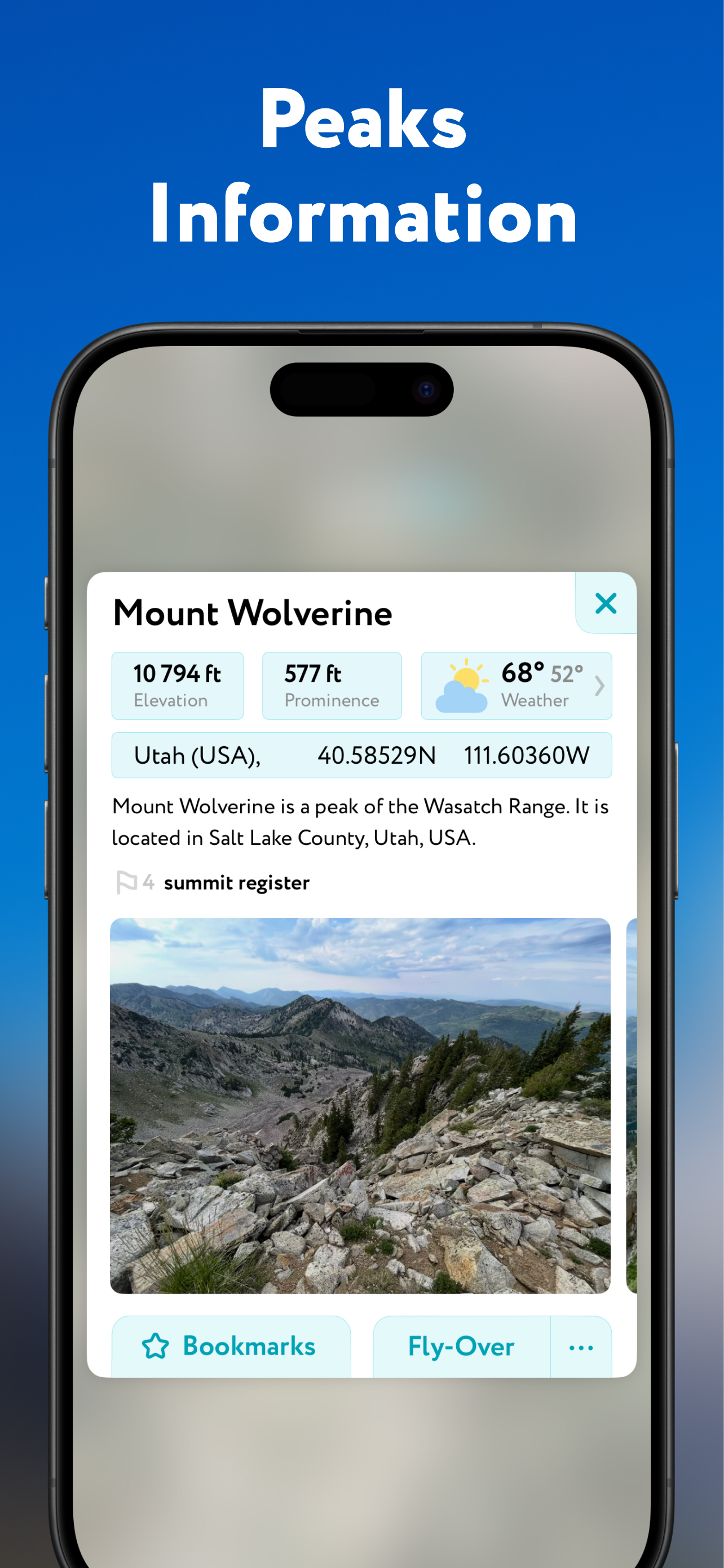 Hiking Maps - PeakVisor