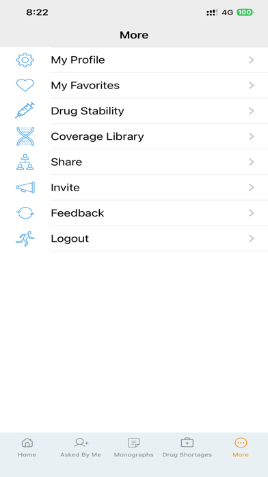 InpharmD iPhone screenshot 4 - Medical app