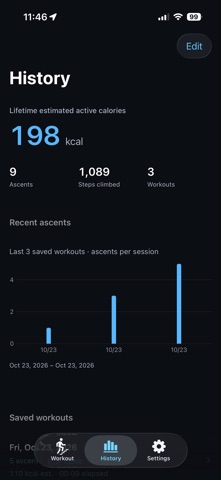 StairSplit app screenshot 3