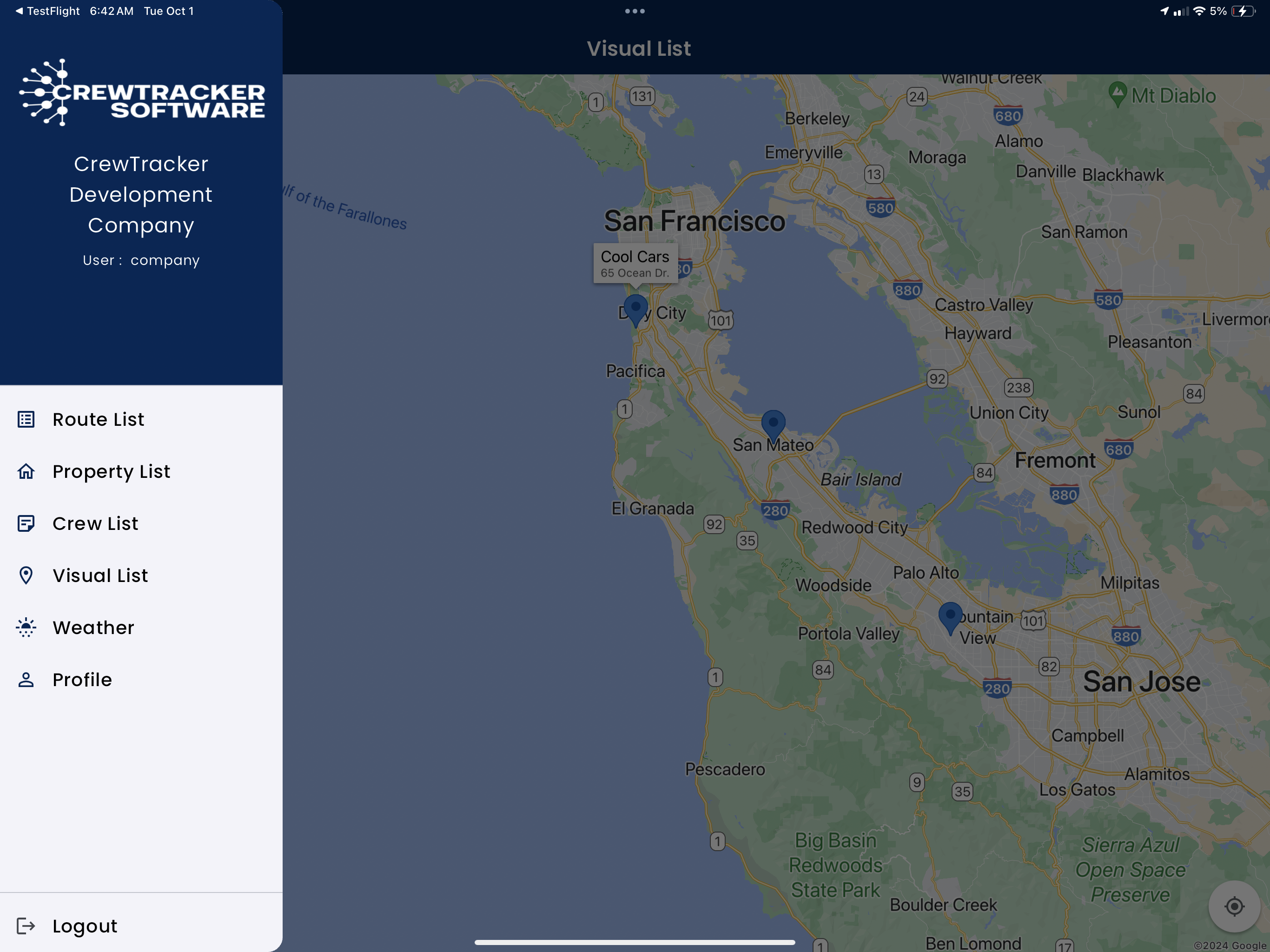 CrewTracker Software screenshot 7