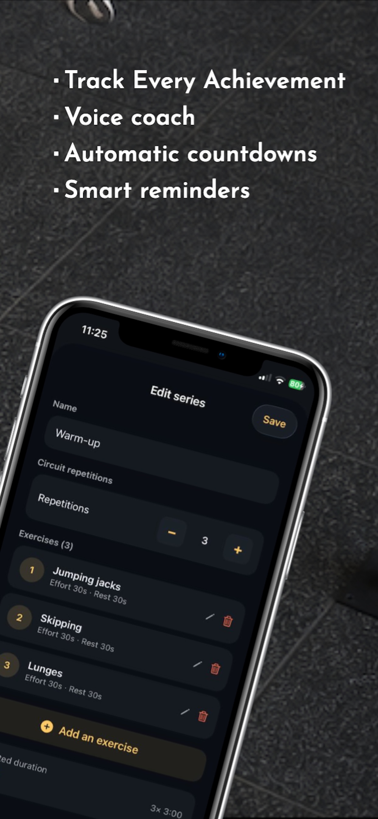 MyHealthCoach - Rep Counter screenshot 5