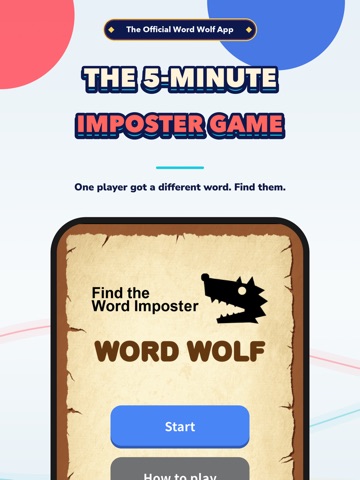 Imposter Game: Word Wolf