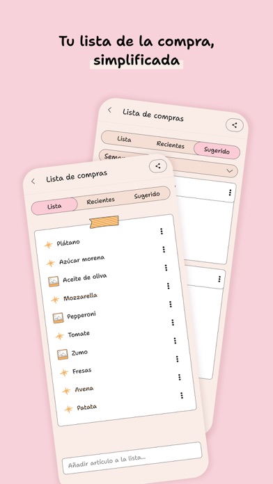 Planificador Menú Semanal screenshot 3