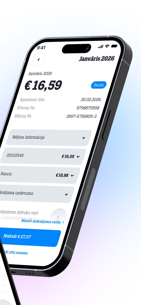 Mans Tele2 - O aplicativo exibe claramente as faturas mensais, com o valor a pagar e a data de vencimento destacadas, e permite a escolha da forma de pagamento.