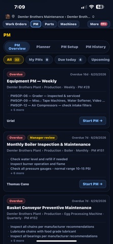 Work Orders App Screenshot 1 of 6