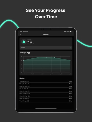 The Spott iPad screenshot