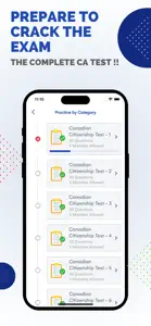 Canadian Citizenship Exam Prep screenshot #3 for iPhone