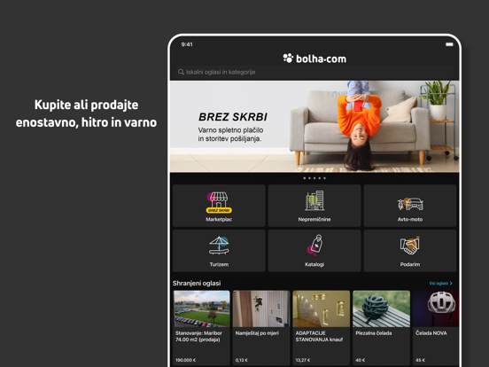 bolha.com iPad screenshot