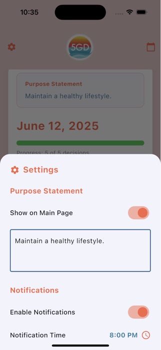 Five Great Decisions Screenshot 2 of 3