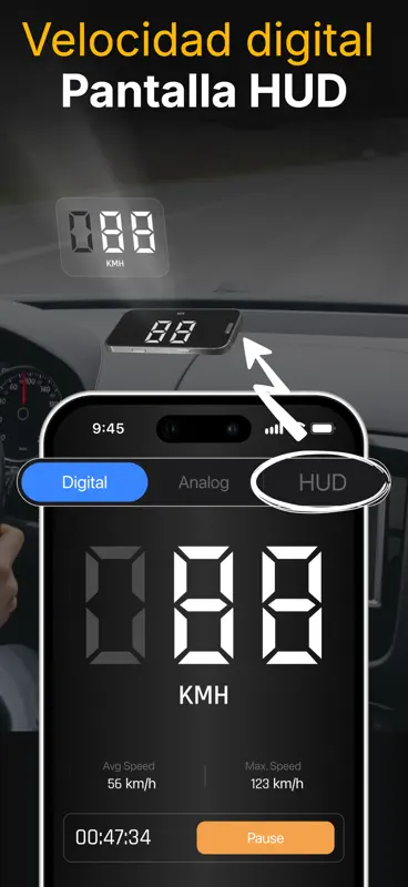 Velocímetro Gps Speed Tracker screenshot 2 of 5
