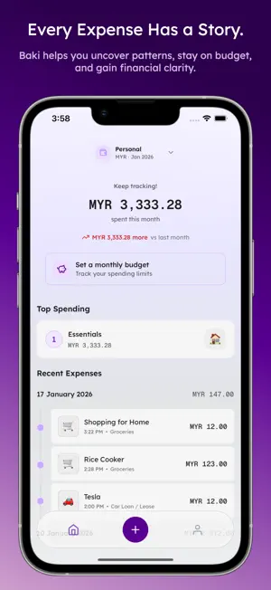Baki: Expense Tracker & Budget screenshot 2