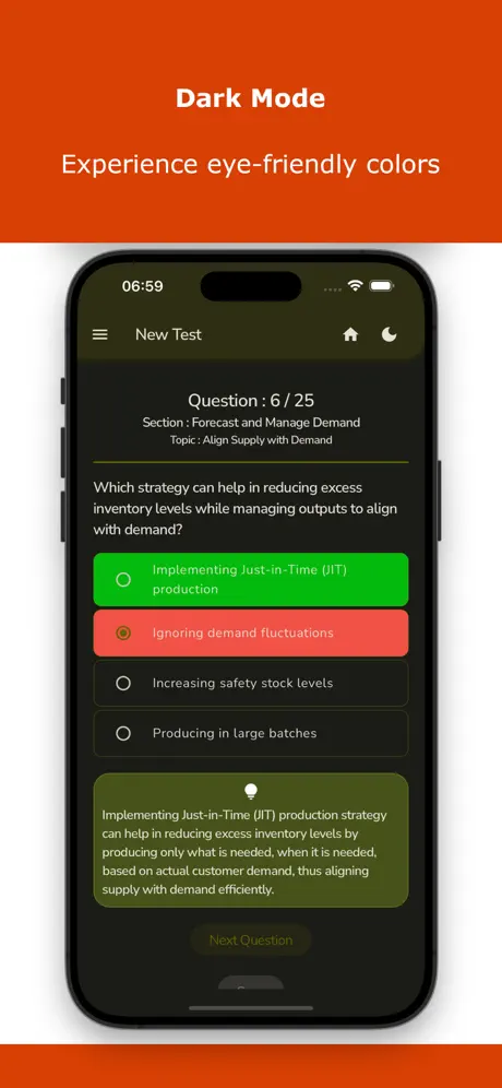 Supply Chain Professional Test Screenshot 4