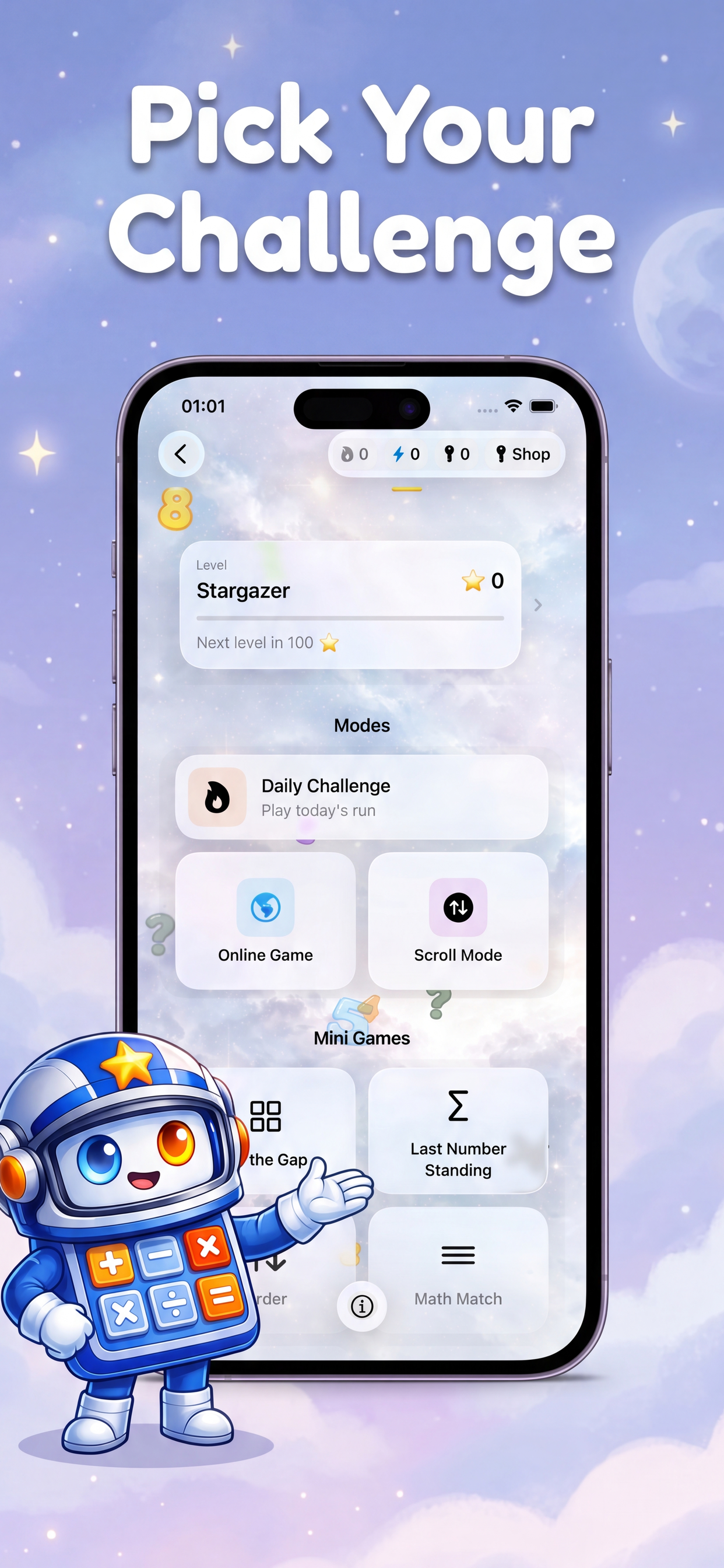 MiniMath: Math Games screenshot 3