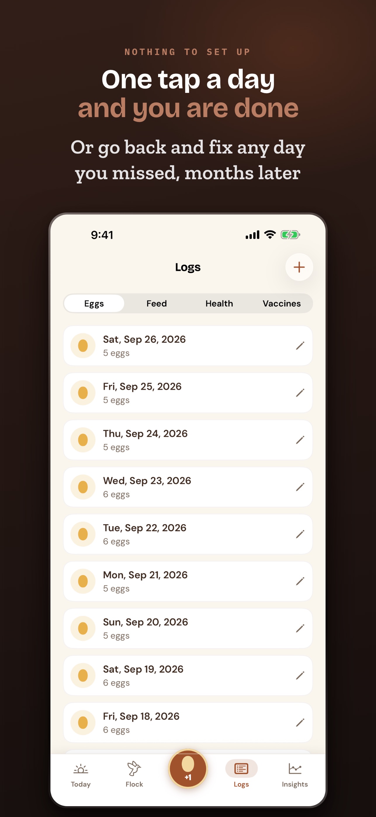 Screenshot 8 of ChickKeep: Flock & Egg Tracker