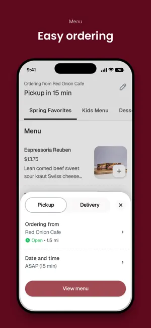 Red Onion Cafe MO screenshot 3