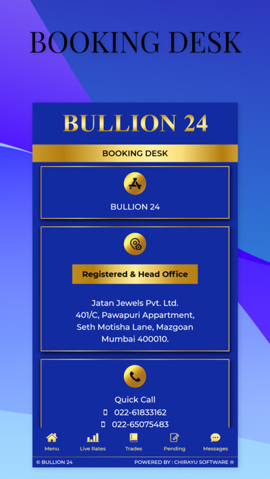 Bullion 24 Screenshot