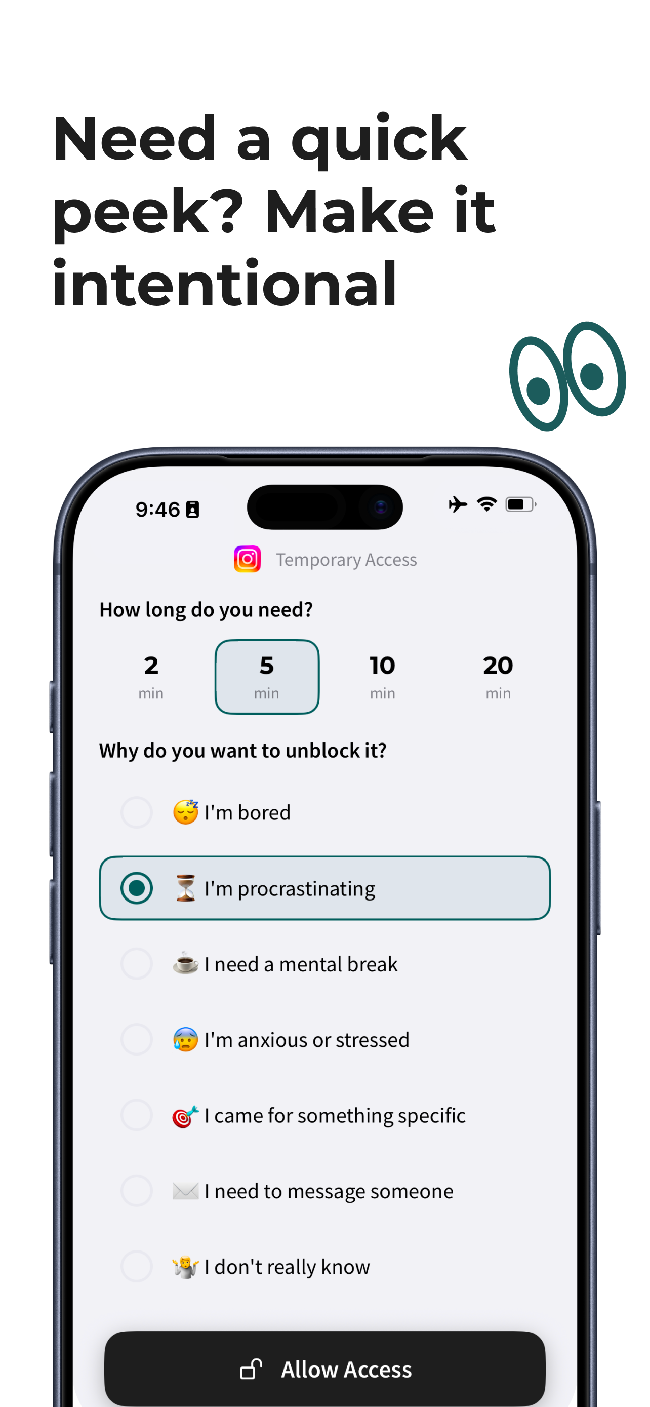 unhookd - Screen Time Control screenshot 4