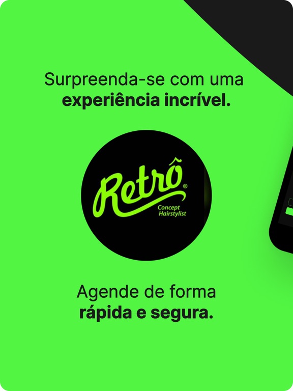 Retrô Hair iPad screenshot 1 - Lifestyle app