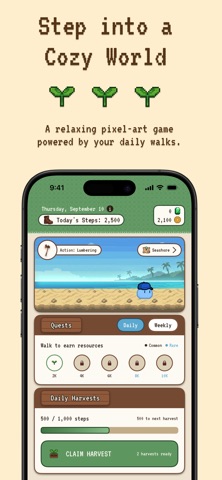 HarvestStep: Cozy Walking Game Screenshot 1 of 4