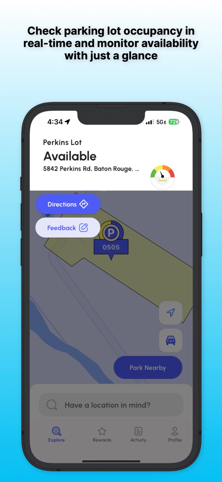 ParkZen: Find, Park, Go! iphone screenshot 1