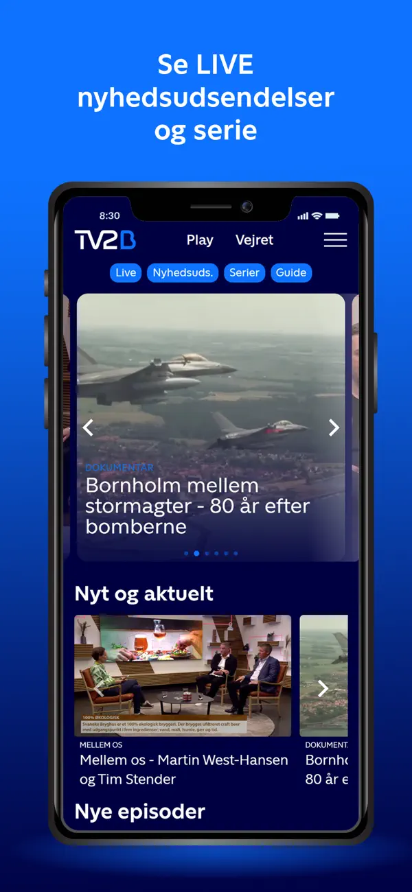 Screenshot #3 pour TV2 Bornholm