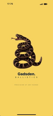Gadsden Ballistic Calculator iPhone screenshot