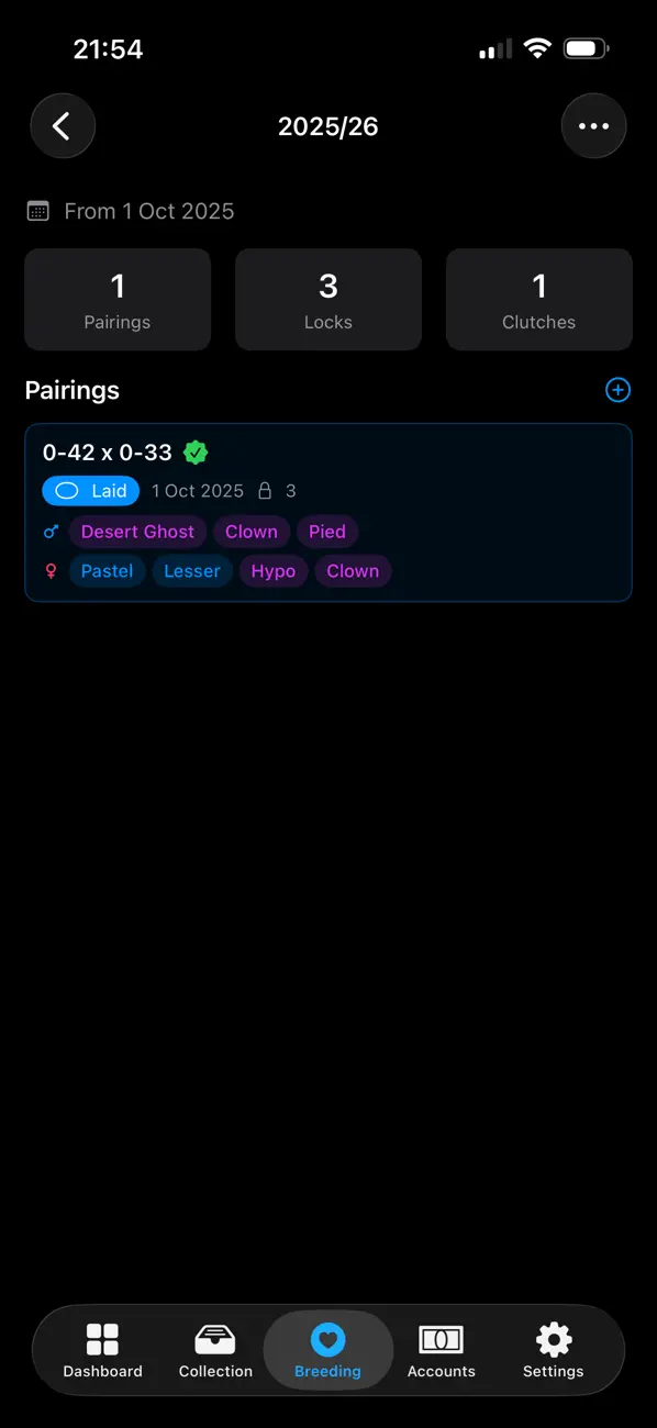 #5. Monty: Ball Python Manager (iOS) Door: Jordan Marshall