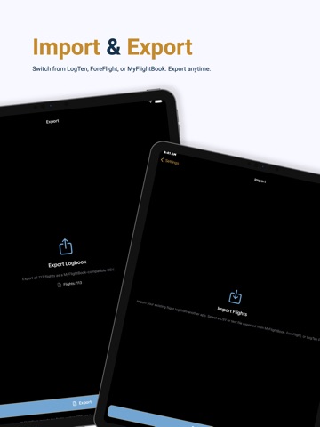 DaPilot: AI Logbook for Pilots iPad screenshot