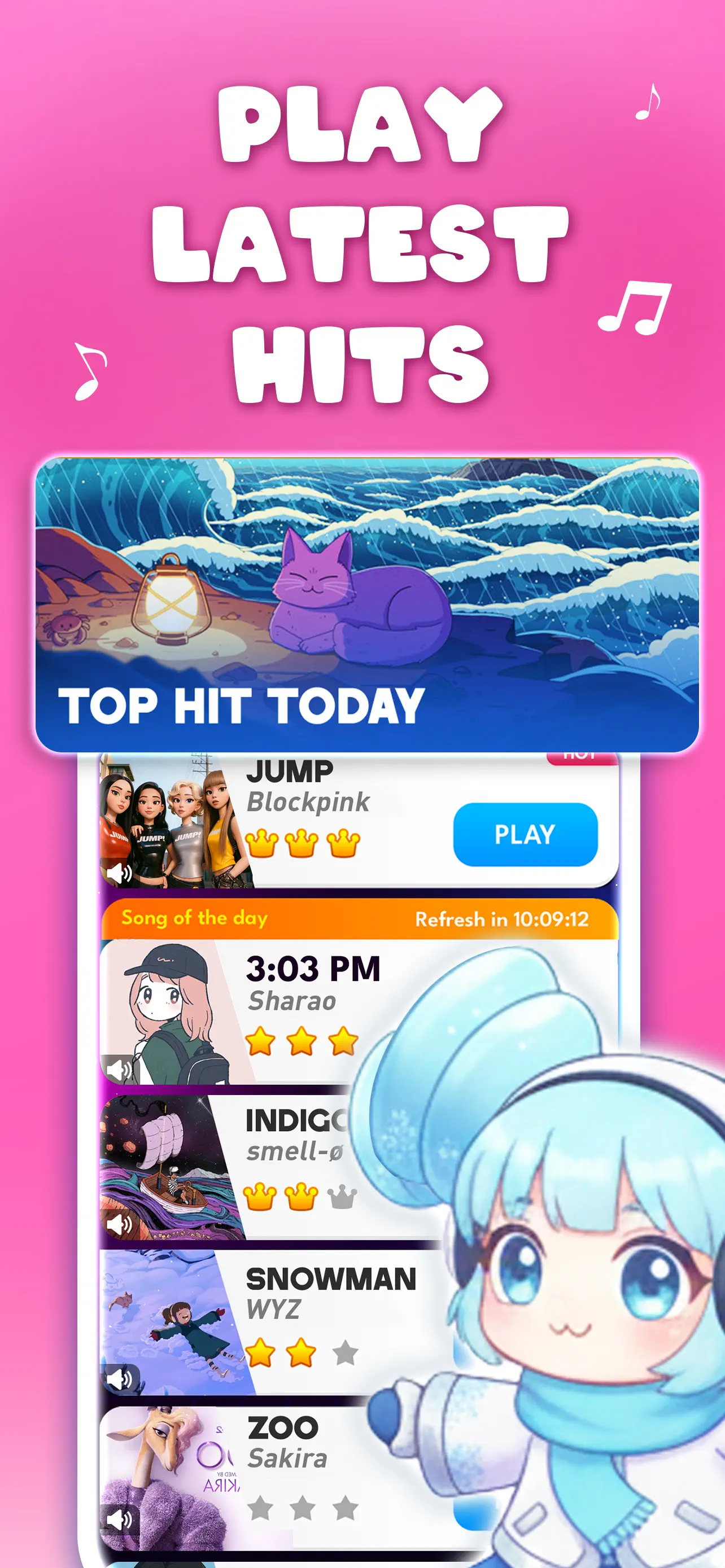 Magic Dream Tiles: Piano Game screenshot 1