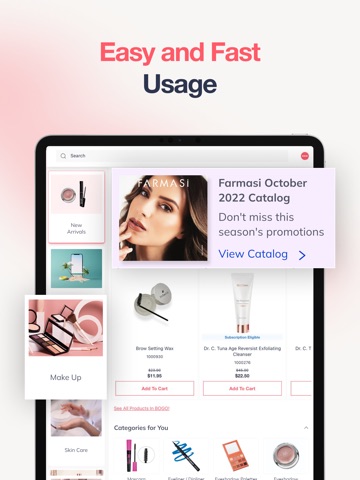 Farmasi International iPad screenshot