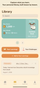 Curious Goat: Daily Learning screenshot