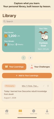 Curious Goat: Daily Learning screenshot 4