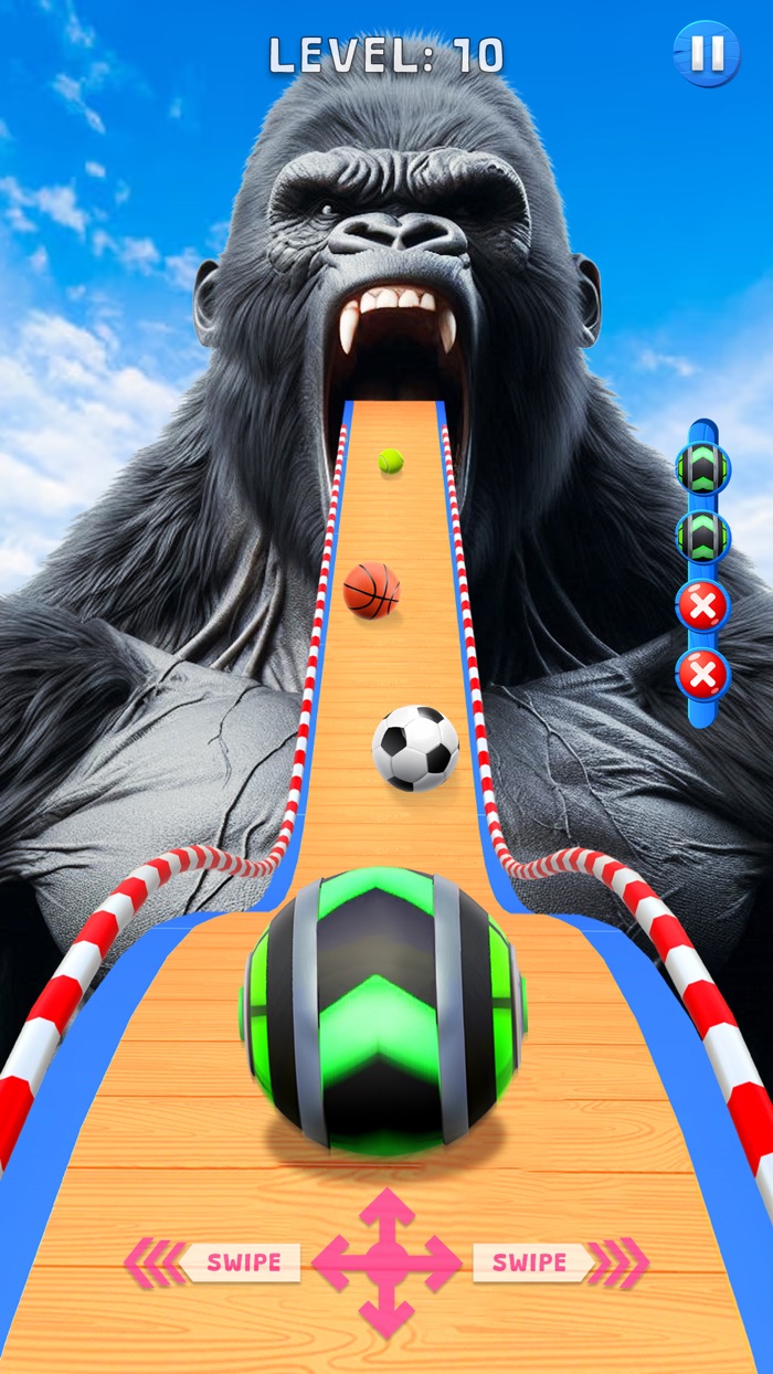 Rolling Sky Escape Going Ball