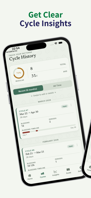 Islamic Menstrual Tracker Screenshot 2 of 8