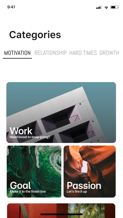Motivation Day: Daily Quotes Screenshot