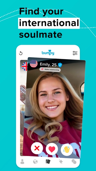 Bumpy – International Dating Screenshot