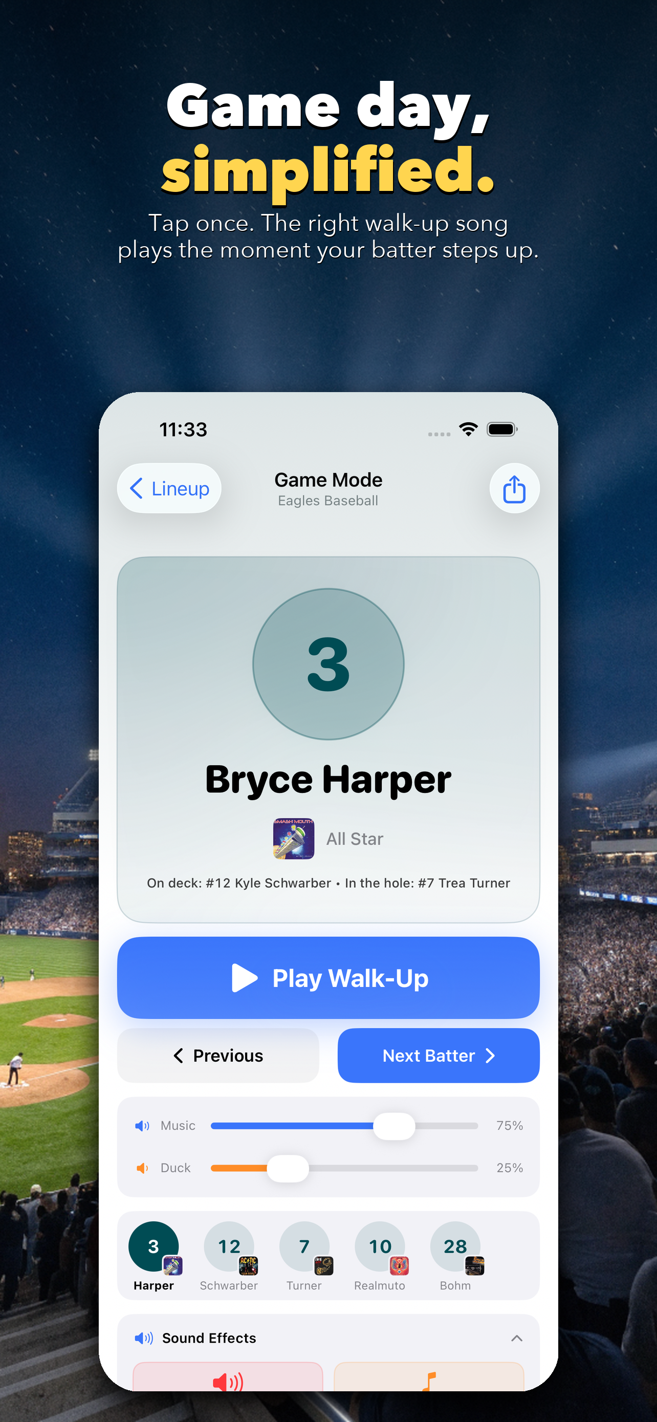 OnDeckDJ: Walk-Up Song Intros screenshot 2