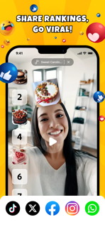 Food Challenge: Funny Filter screenshot 7