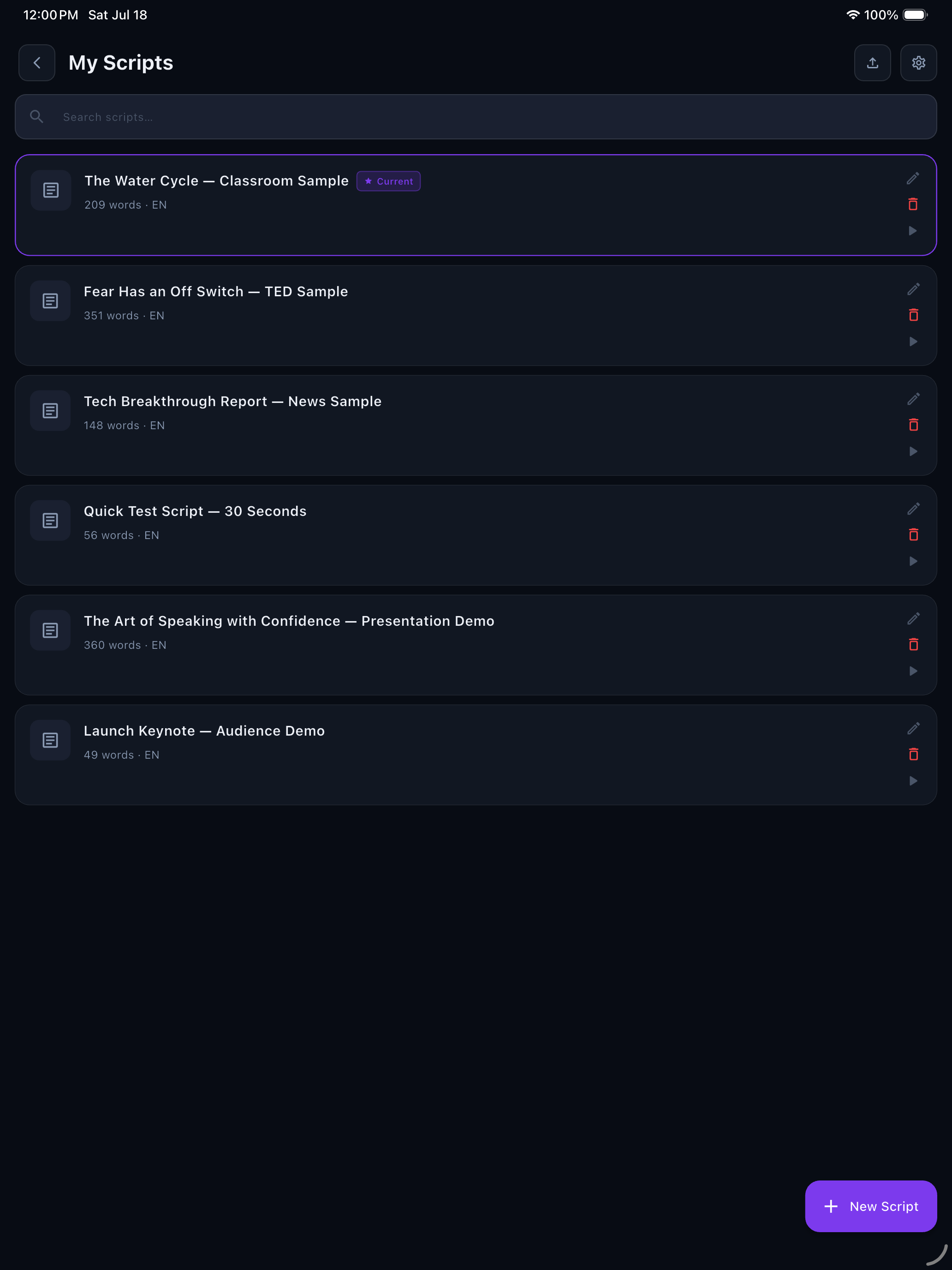 Voxera: Public Speaking Coach screenshot 14