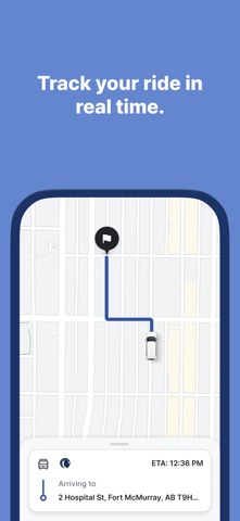 RMWB Transit On Demand screenshot