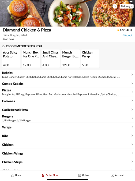 Diamond Chicken and Pizzaのおすすめ画像3