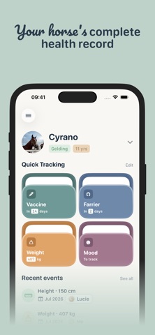 Galopin - Horse Management iPhone screenshot