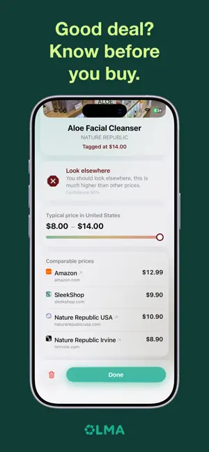 OLMA: Price Scanner & Checker screenshot 4