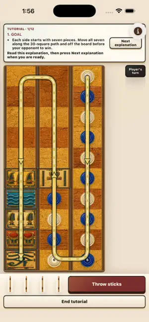Senet: Ancient Board Game screenshot 2