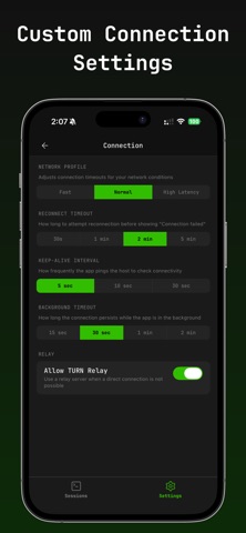 Pocketmux: Remote tmux access Screenshot 7 of 9